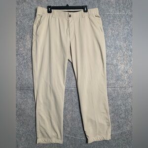 Under Armour Men Size 38‎ khaki performance golf pants